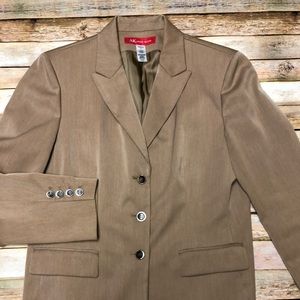 Anne Klein Tan Blazer